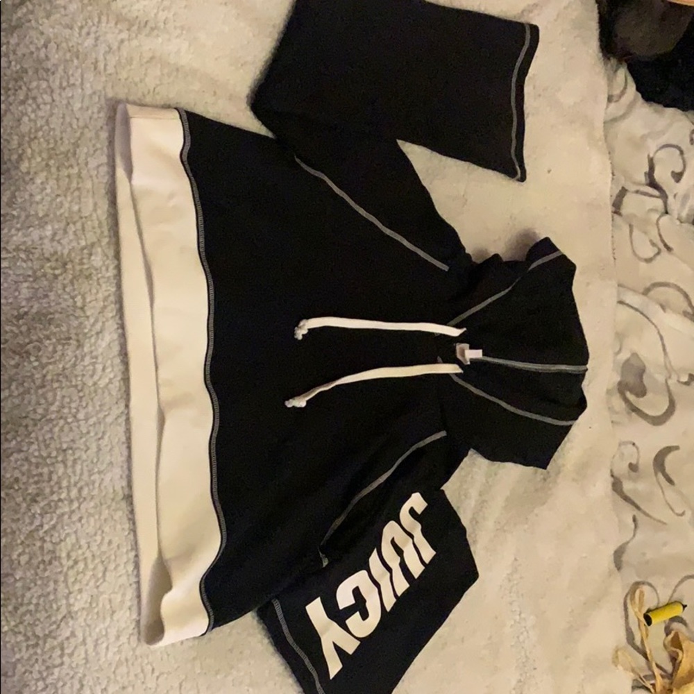 crop juicy hoodie